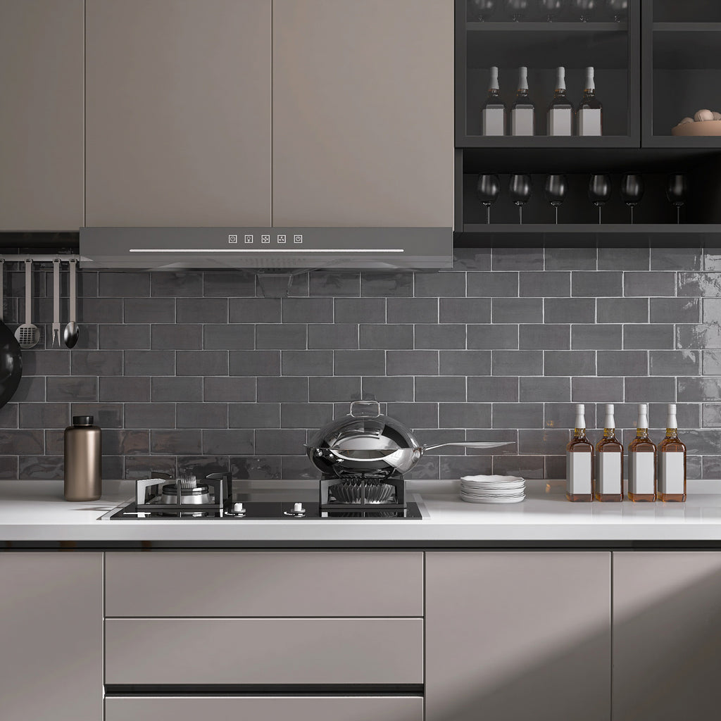 NC-AS-SW36 New Country Dark Grey Subway Tile 3