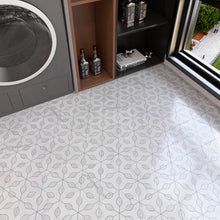 ALI-PERL-HX89 Alicante Perla White 7.88" x 9.45" Hexagon Porcelain Patterned Wall & Floor Tile