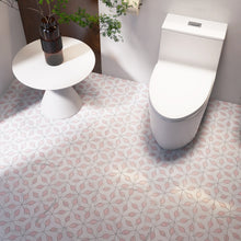 ALI-PINK-HX89 Alicante Pink 7.88" x 9.45" Hexagon Porcelain Patterned Wall & Floor Tile