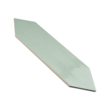 ATL-JADE-PK312 Atlanta Picket Hexagon Jade Green Subway Tile 2.95 in. x 11.81 in. Ceramic Wall Tile
