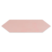 ATL-PINK-PK312 Atlanta Picket Hexagon Pink Subway Tile 2.95 in. x 11.81 in. Ceramic Wall Tile