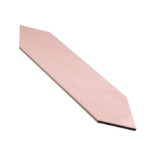 ATL-PINK-PK312 Atlanta Picket Hexagon Pink Subway Tile 2.95 in. x 11.81 in. Ceramic Wall Tile