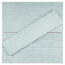 CYR-GREE-S312 Cyra Light Green Subway Tile 2.95 in. x 11.81 in. Ceramic Wall Tile