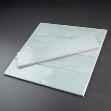 CYR-GREE-S312 Cyra Light Green Subway Tile 2.95 in. x 11.81 in. Ceramic Wall Tile