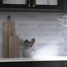 CYR-GREY-S312 Cyra Light Grey Subway Tile 2.95 in. x 11.81 in. Ceramic Wall Tile