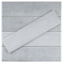 CYR-GREY-S312 Cyra Light Grey Subway Tile 2.95 in. x 11.81 in. Ceramic Wall Tile