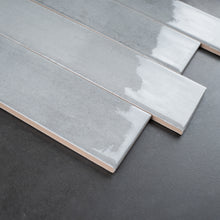 CYR-GREY-S312 Cyra Light Grey Subway Tile 2.95 in. x 11.81 in. Ceramic Wall Tile