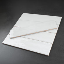CYR-WHIT-S312 Cyra White Polished Subway Tile 2.95 in. x 11.81 in. Ceramic Wall Tile