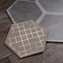 Dakota Decor Grafito 8"x9" Hexagon Matt Wall and Floor Porcelain Tile