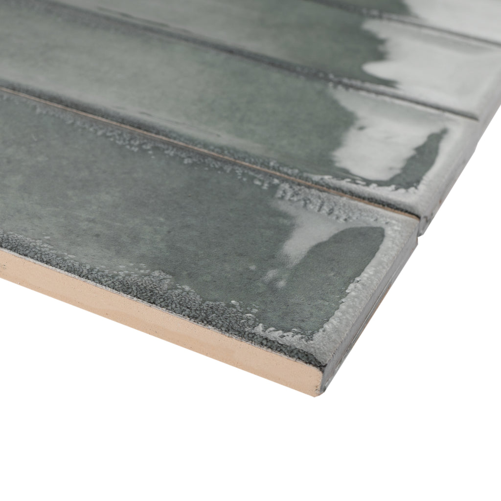 IR-AG-SW312 IRIS Aqua green 3x12 Polished Ceramic Subway Tile Wall Til ...