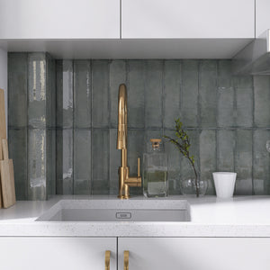 IR-AG-SW312 IRIS Aqua green 3x12 Polished Ceramic Subway Tile Wall Tile