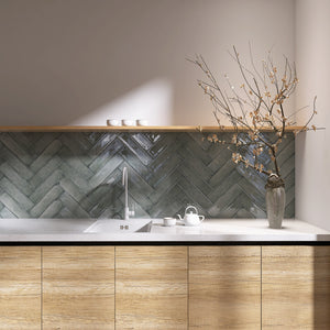 IR-AG-SW312 IRIS Aqua green 3x12 Polished Ceramic Subway Tile Wall Tile