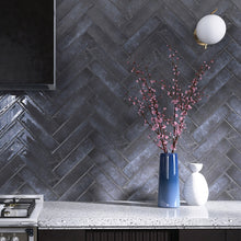 IR-AZ-SW312 IRIS Azul Blue 3x12 Polished Ceramic Subway Tile Wall Tile