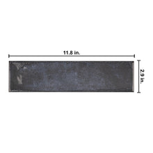 IR-AZ-SW312 IRIS Azul Blue 3x12 Polished Ceramic Subway Tile Wall Tile