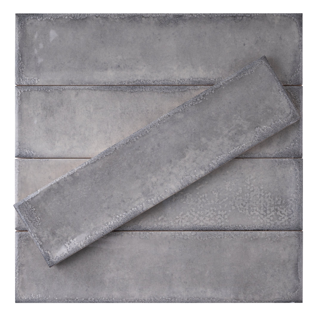 IR-GR-SW312 IRIS Gris Gray 3x12 Polished Ceramic Subway Tile Wall Tile