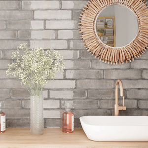 IR-GR-SW312 IRIS Gris Gray 3x12 Polished Ceramic Subway Tile Wall Tile