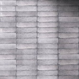 IR-GR-SW312 IRIS Gris Gray 3x12 Polished Ceramic Subway Tile Wall Tile