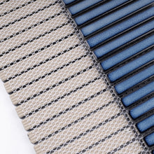 JAPM507 Stacked Reactive Ocean Blue Glossy Porcelain Mosaic Wall and Floor Tile