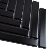 JAPM602 Herringbone Black Matte Porcelain Mosaic Tile Wall Floor Tile