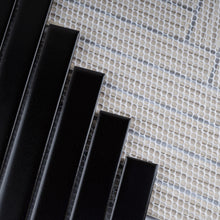 JAPM602 Herringbone Black Matte Porcelain Mosaic Tile Wall Floor Tile