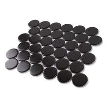 JAPM802 Penny Round Black Matte Porcelain Mosaic Wall and Floor Tile