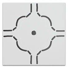 KENZO DEC01 White 8x8 Square Matt Wall and Floor Porcelain Tile