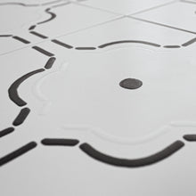 KENZO DEC01 White 8x8 Square Matt Wall and Floor Porcelain Tile