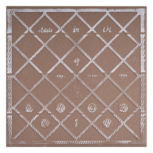 KENZO DEC01 White 8x8 Square Matt Wall and Floor Porcelain Tile