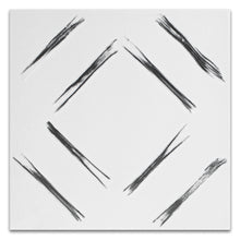 KENZO DEC02 White Diamond 8x8 Square Matt Wall and Floor Porcelain Tile