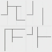 KENZO DEC04 White Maze 8x8 Square Matt Wall and Floor Porcelain Tile