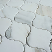 TNMSG-16 Natural Arabesque Carrara Gold Polished Marble Mosaic Backsplash Wall Tile (Copy)