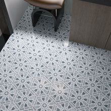 RAD-SAGE-HX89 Radiant Sage Gray Blue 7.88" x 9.45" Hexagon Porcelain Patterned Wall & Floor Tile