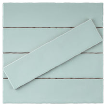 RUR-FERN-S312 Rustic Green Polished Subway Tile 2.95 in. x 11.81 in. Ceramic Wall Tile