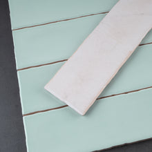 RUR-FERN-S312 Rustic Green Polished Subway Tile 2.95 in. x 11.81 in. Ceramic Wall Tile