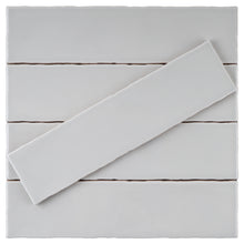 RUR-GREY-S312 Rustic Light Grey Polished Subway Tile 2.95 in. x 11.81 in. Ceramic Wall Tile