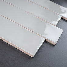 RUR-GREY-S312 Rustic Light Grey Polished Subway Tile 2.95 in. x 11.81 in. Ceramic Wall Tile