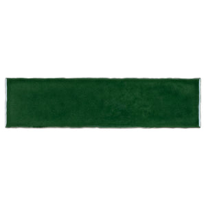 RUR-VICT-S312 Rustic Victorian Green Polished Subway Tile 2.95 in. x 11.81 in. Ceramic Wall Tile