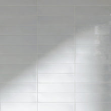 RUR-WHIT-S312 Rustic White Polished Subway Tile 2.95 in. x 11.81 in. Ceramic Wall Tile