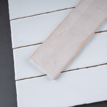 RUR-WHIT-S312 Rustic White Polished Subway Tile 2.95 in. x 11.81 in. Ceramic Wall Tile