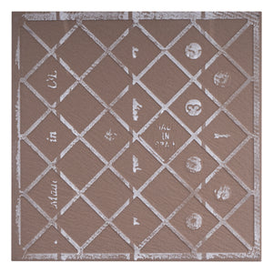 SEN-LABR-SQ88 SENZIA 8x8 Square Dark Grey Matte Porcelain Wall & Floor Tile