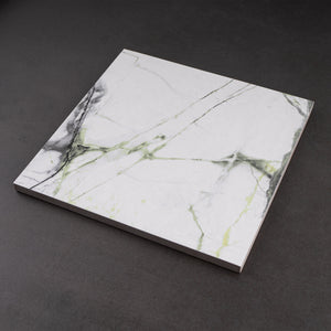 SEN-STRA-SQ88 SENZIA 8x8 Square Calacatta Green Matte Porcelain Wall & Floor Tile