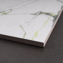 SEN-STRA-SQ88 SENZIA 8x8 Square Calacatta Green Matte Porcelain Wall & Floor Tile