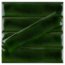 SIE-VICT-S312 Victorian Green Polished Subway Tile 2.95 in. x 11.81 in. Ceramic Wall Tile