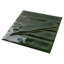 SIE-VICT-S312 Victorian Green Polished Subway Tile 2.95 in. x 11.81 in. Ceramic Wall Tile