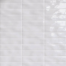 SIE-WHIT-S312 Sierra Blanco White Polished Subway Tile 2.95 in. x 11.81 in. Ceramic Wall Tile