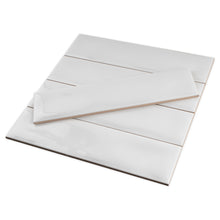 SIE-WHIT-S312 Sierra Blanco White Polished Subway Tile 2.95 in. x 11.81 in. Ceramic Wall Tile