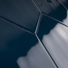 TAY-DEN-PK412 TAYLOR Picket Hexagon Denim Blue Subway Tile 3.94 in. x 11.81 in. Ceramic Wall Tile