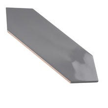 TAY-GRA-PK412 TAYLOR Picket Hexagon Gray Subway Tile 3.94 in. x 11.81 in. Ceramic Wall Tile