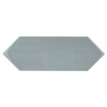 TAY-SKY-PK412 TAYLOR Picket Hexagon Sky Blue Subway Tile 3.94 in. x 11.81 in. Ceramic Wall Tile