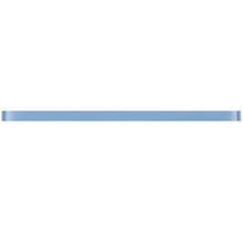 TCLING-07 Blue glass pencil liner trim wall tile 1"x12", 1/2"x12"